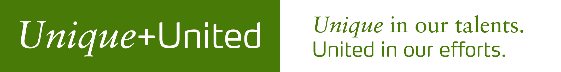 Unique+United logo